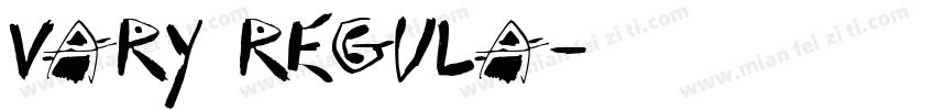 Vary Regula字体转换